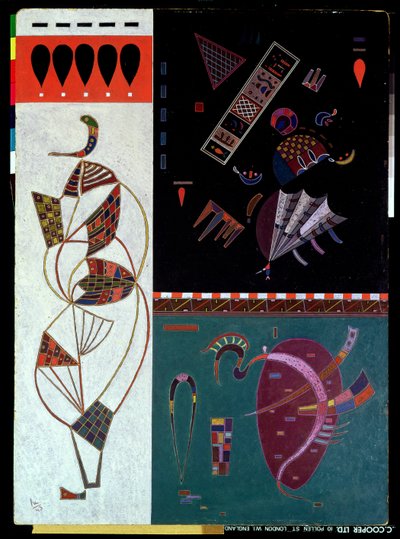 Division Unite, 1943 von Wassily Kandinsky